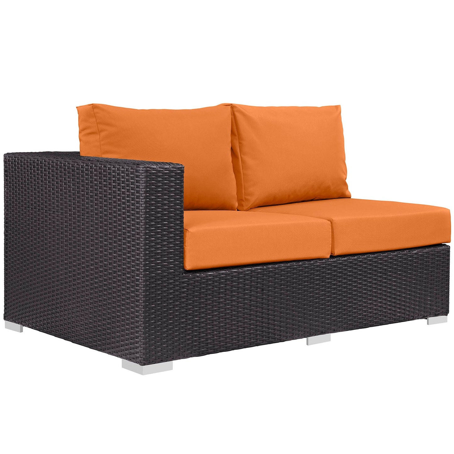 Convene Outdoor Patio Left Arm Loveseat By Modway - EEI-1842