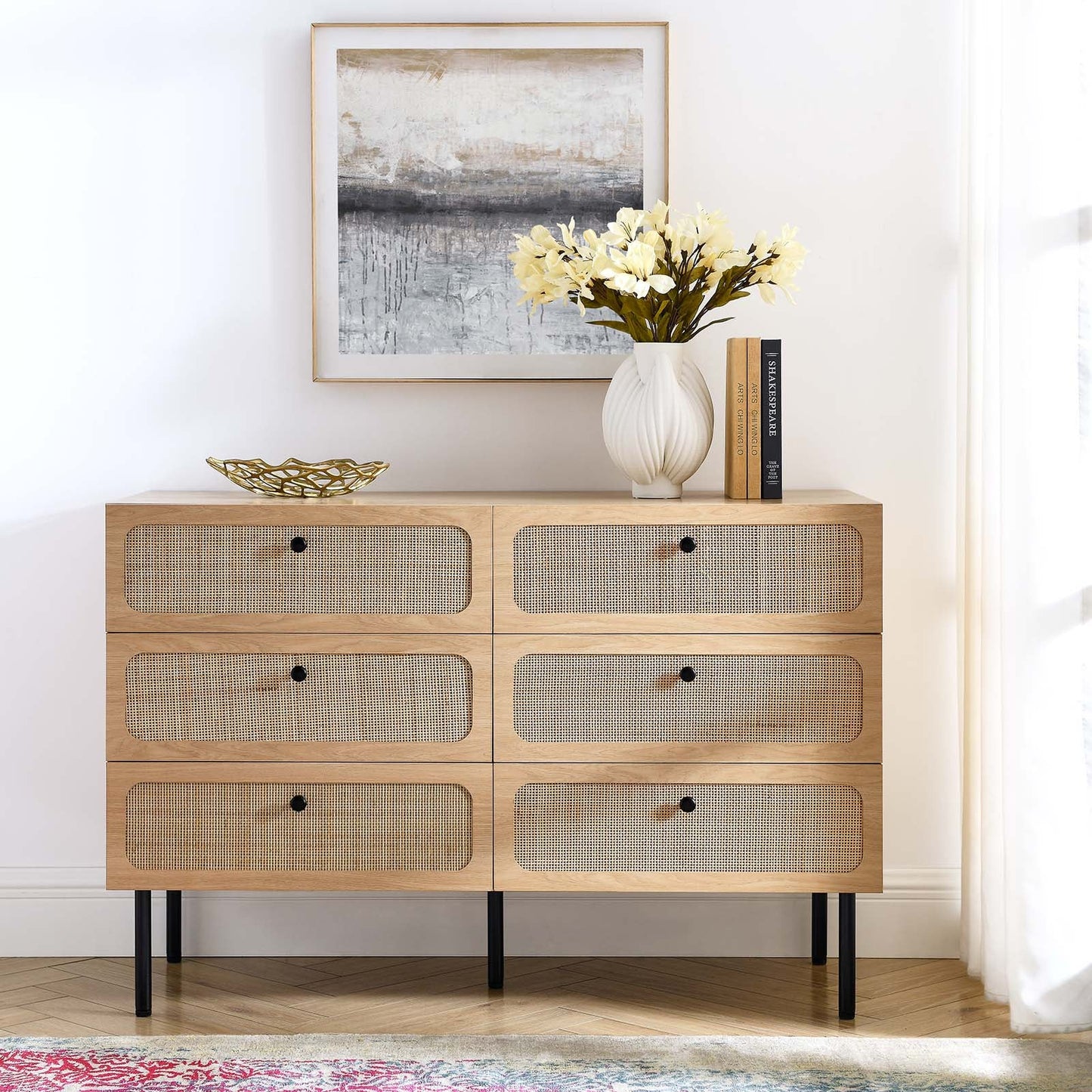 Chaucer 6-Drawer Compact Dresser By Modway - MOD-7066 | Dressers - 16