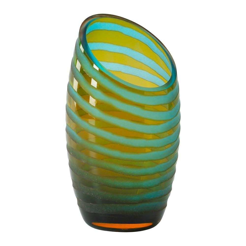 Cyan Design Angle Cut Chiseled Vase