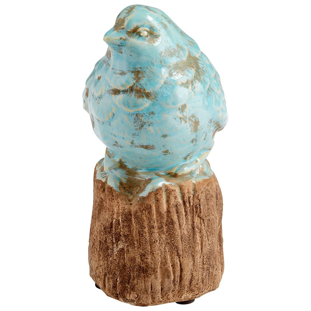 Cyan Design Bird On A Perch Sculpture