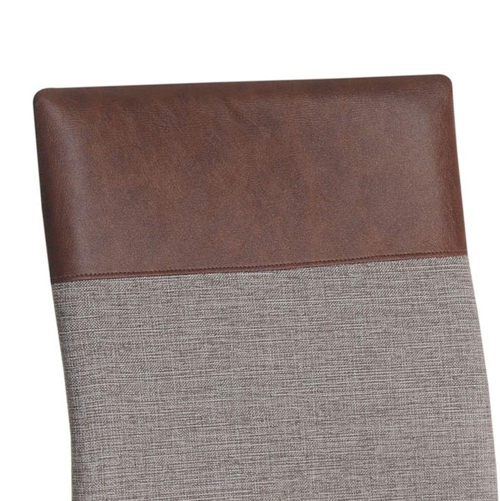 Manhattan Comfort Duke Dining Chair with Synthetic Leather