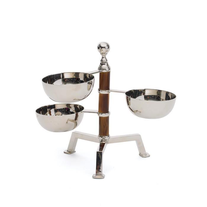 Tiered Bamboo Bowl Stand by GO Home