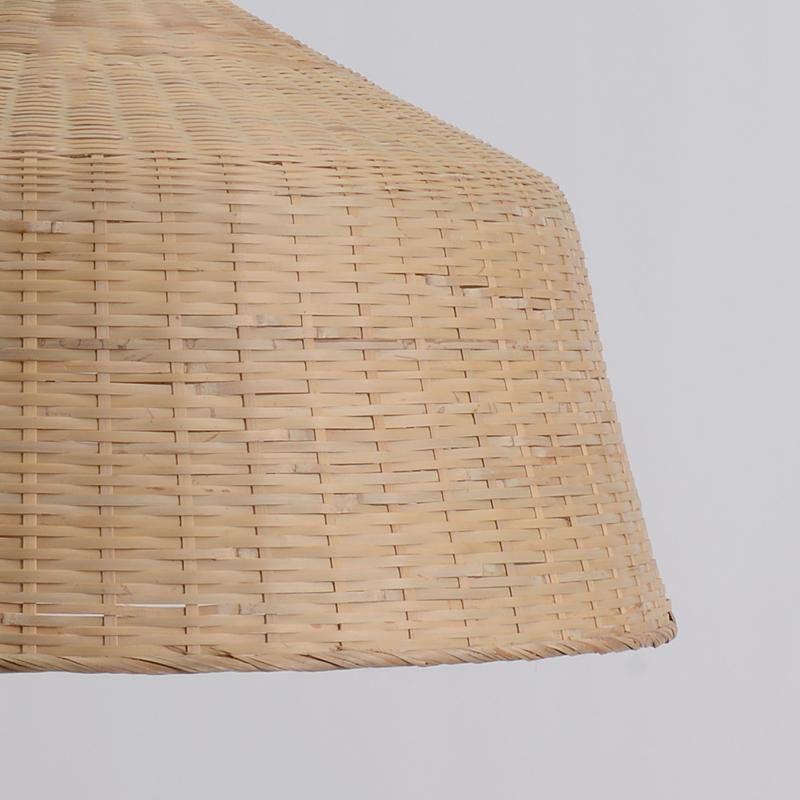 Bamboo Pendant Light Fixture Nordic Country Ceiling Lamp