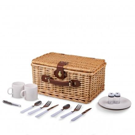 Picnic Time Catalina Red and White Plaid - Set of 2