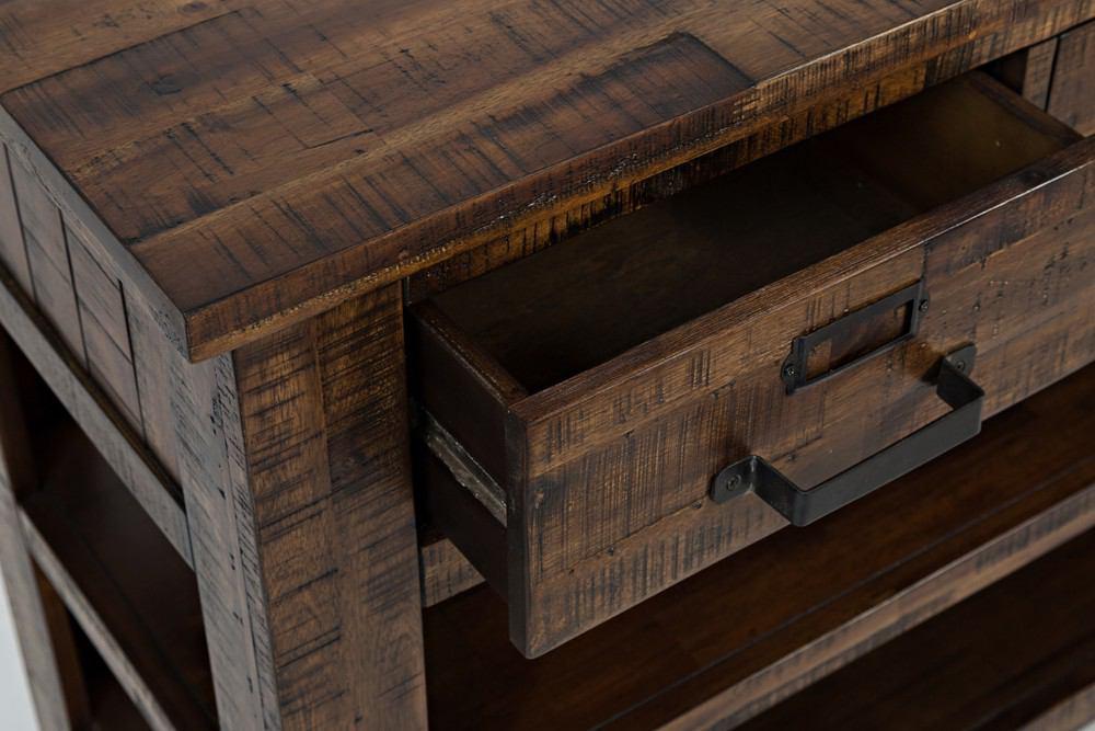 Jofran Cannon Valley Sofa/Media Table