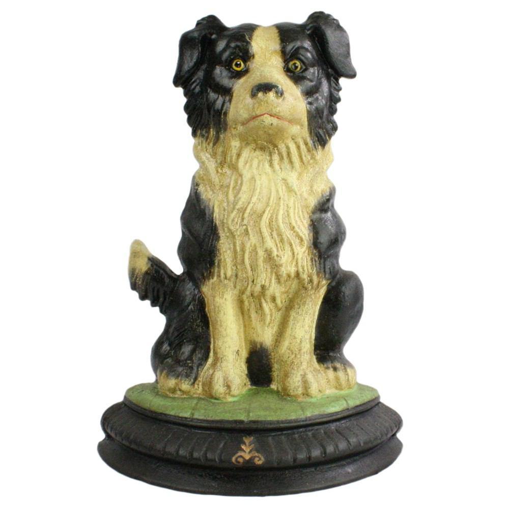 HomArt Cecil the Dog Doorstop - Cast Iron - Natural