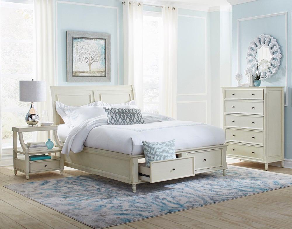 Jofran Avignon Queen Storage Bed