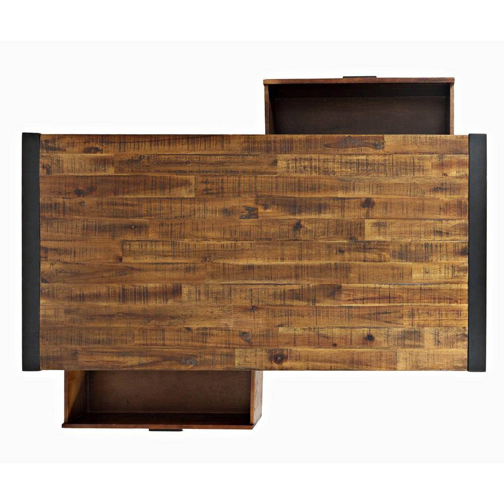 Jofran Loftworks Cocktail Table With Drawers