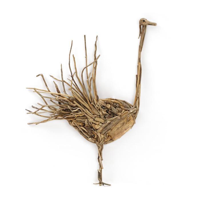 Reclaimed Driftwood Fly Away Bird from by GO Home