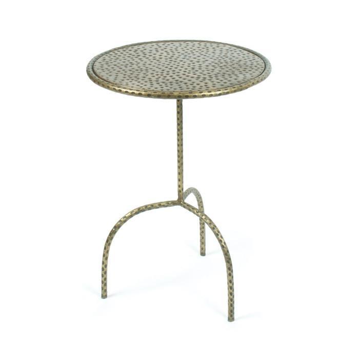 Hammered Sidetable by GO Home