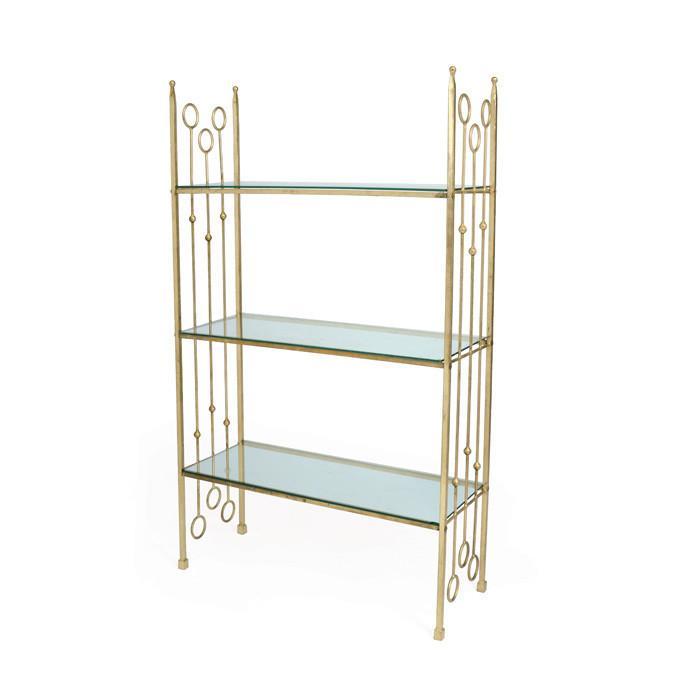 New Castle Iron Ring Shelf by GO Home