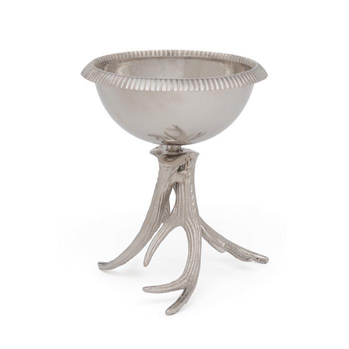 Bowl On Antler Stand by GO Home