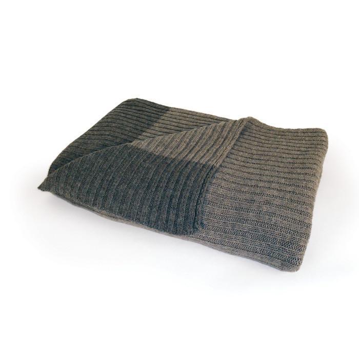 Ribbed Sweater Throw by GO Home