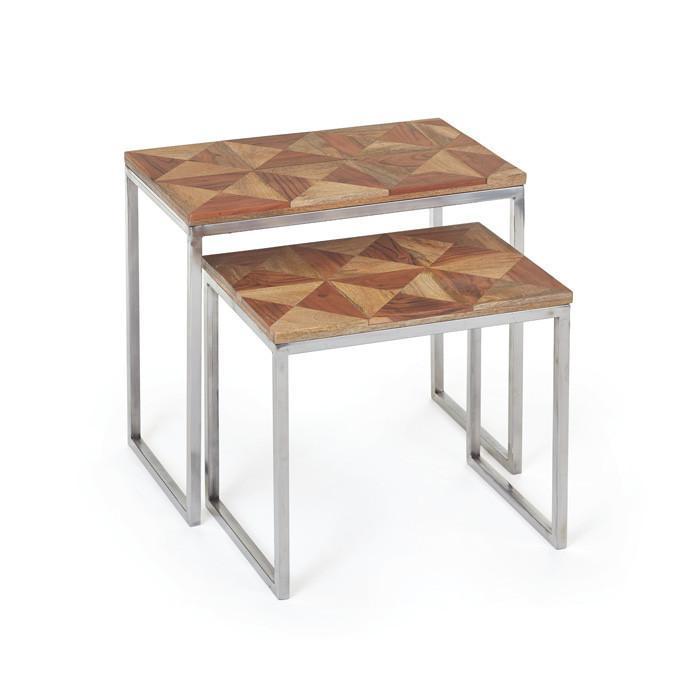 Set Of Two Cheshire Nesting Tables by GO Home