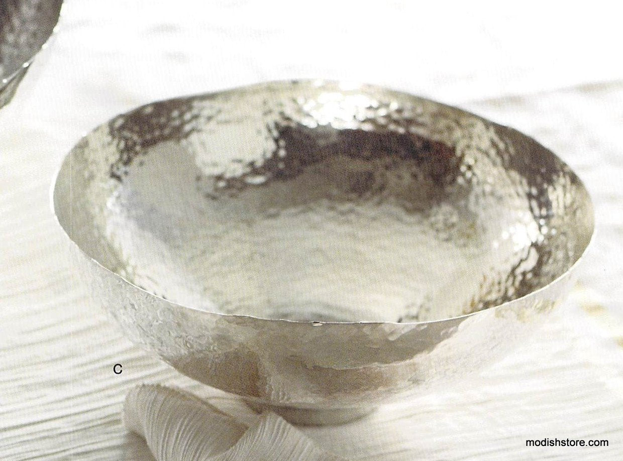 Roost Hammered Silver Bowls Collection