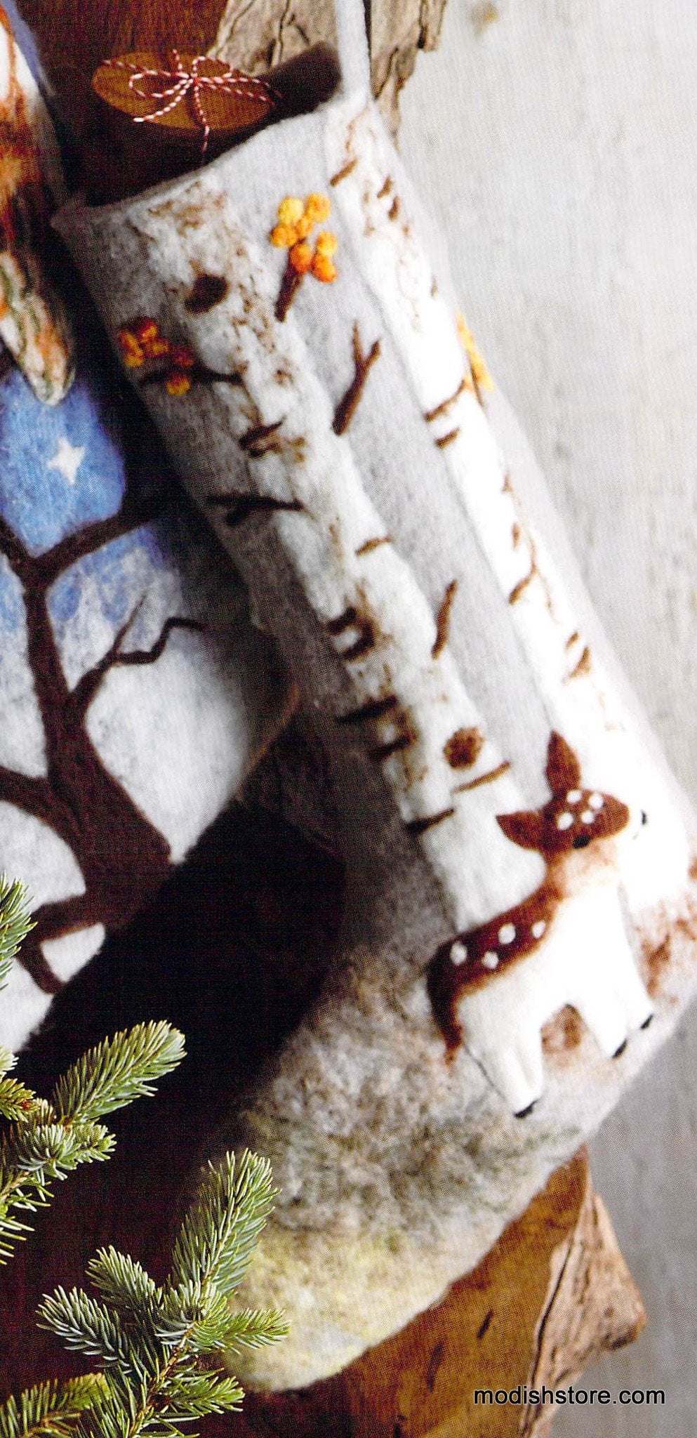 Roost Scenic Felted Stockings