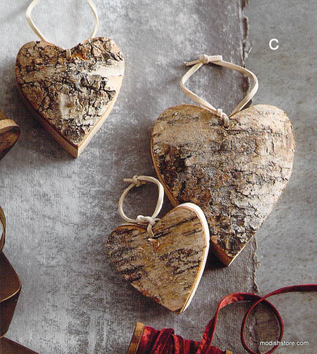 Roost Birch Ornaments