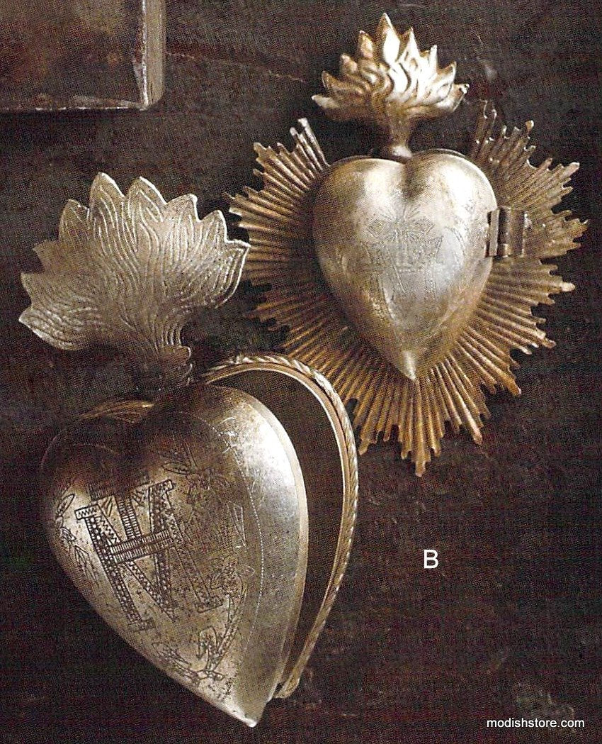 Roost Milagro Heart Ornaments