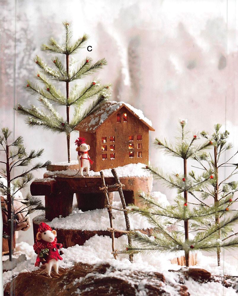 Roost Verdant Trees - Set Of 4