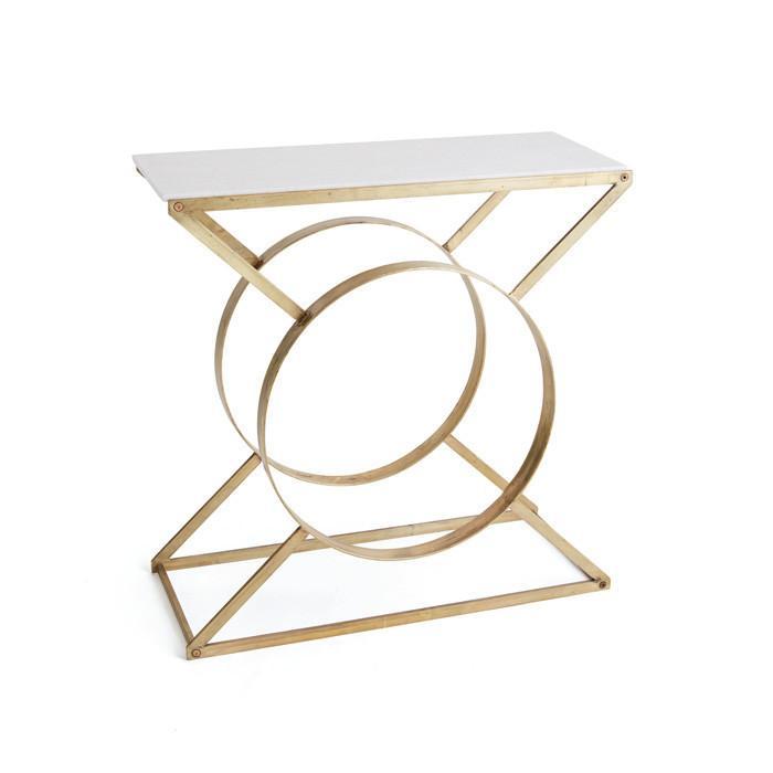Noble Marble Top Console by GO Home