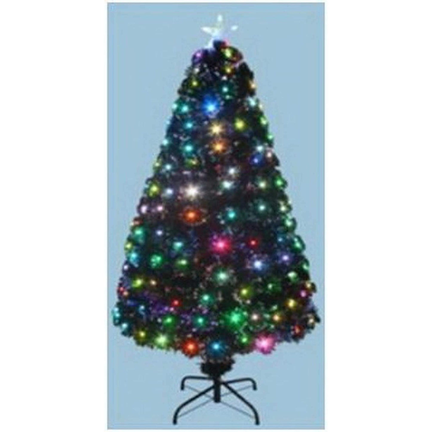 Christmas Tree Fiber Optic Multi-Color Indoor - 72 Inch H