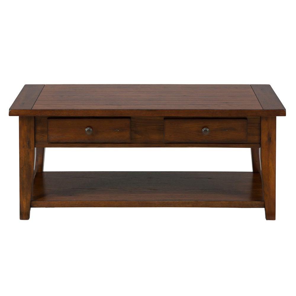 Jofran Clay County Oak Cocktail Table