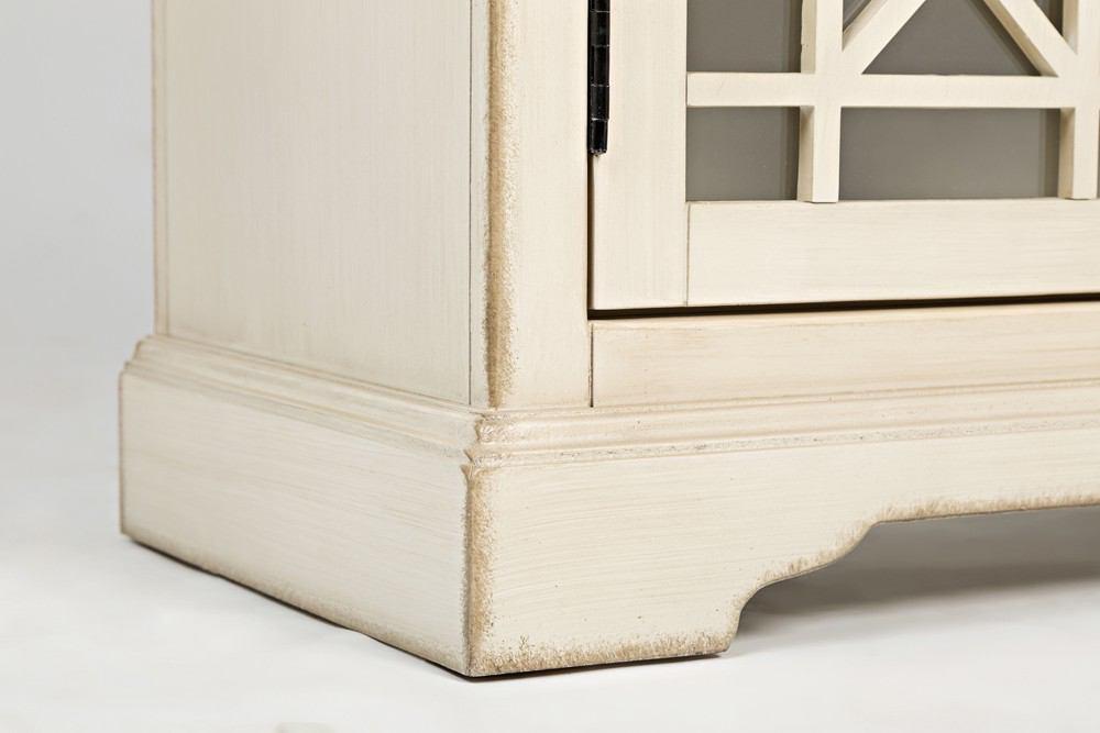 Jofran Craftsman Antique Cream Accent Chest