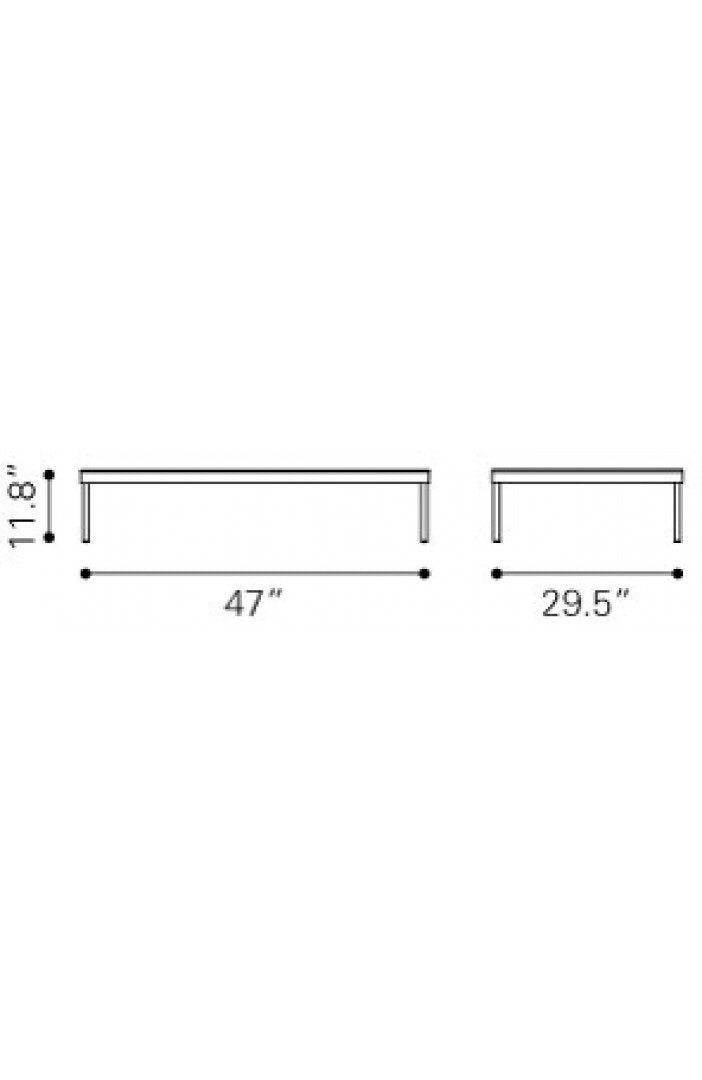 Zuo Maya Beach Coffee Table
