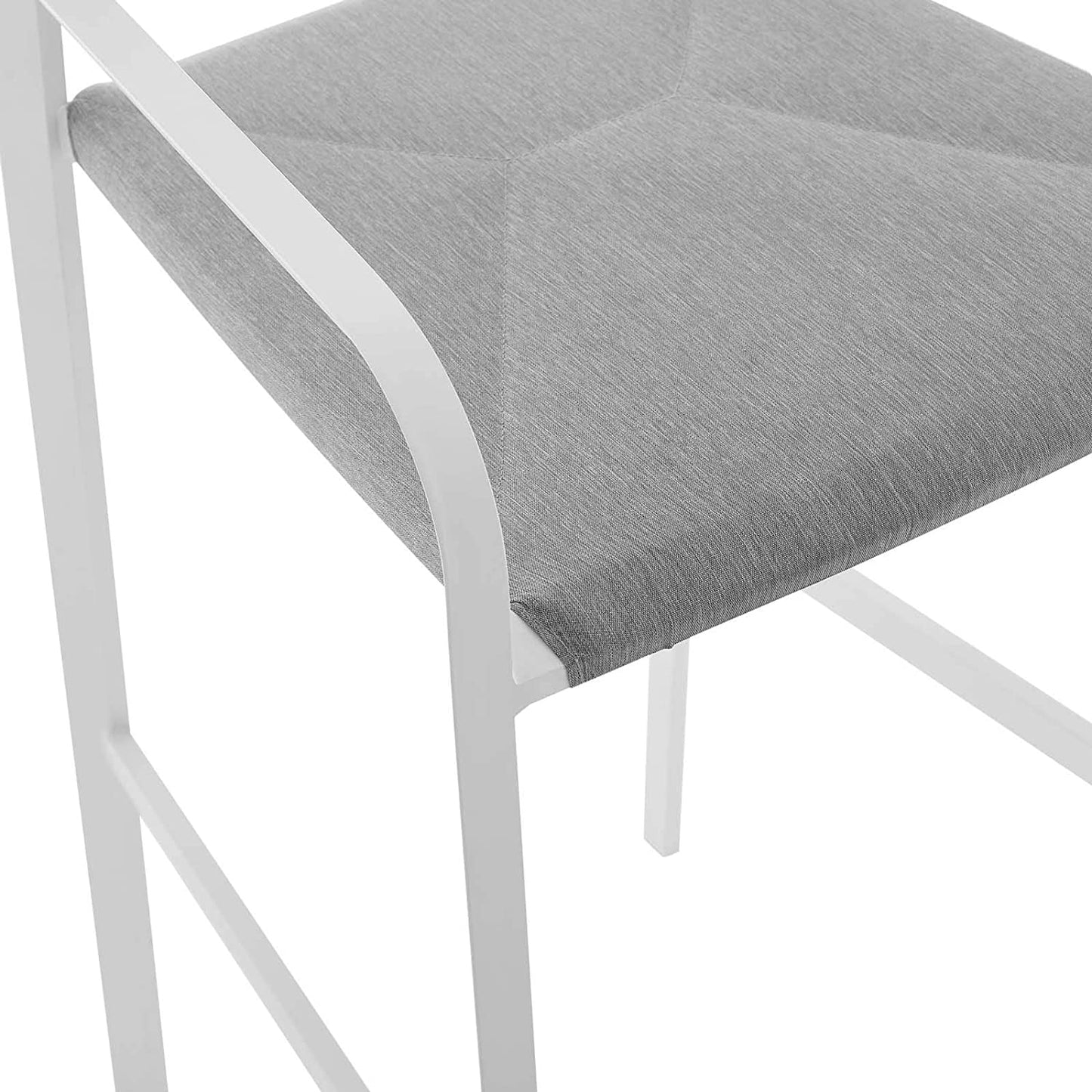 Modway Raleigh Outdoor Patio Aluminum Bar Stool Set of 2 | Bar Stools | Modishstore-14