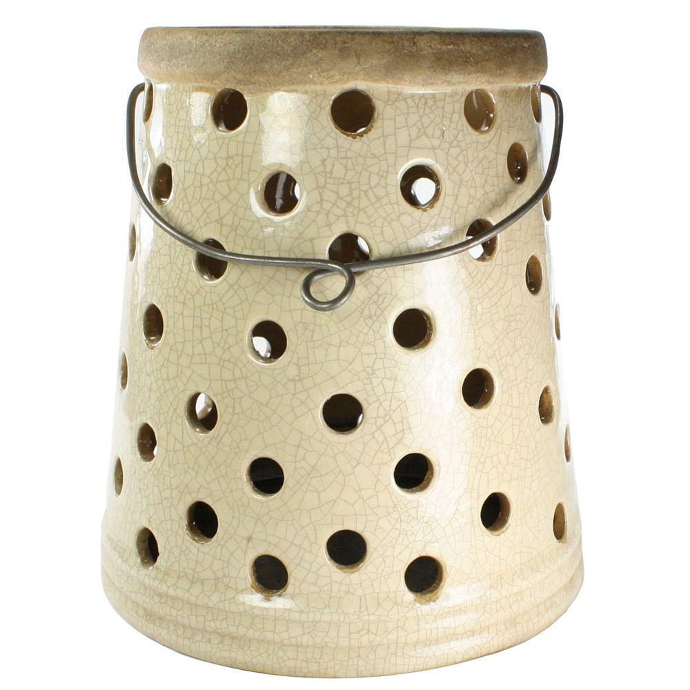 HomArt Baxter Hanging Lantern - Antique White - Set of 2 - Feature Image