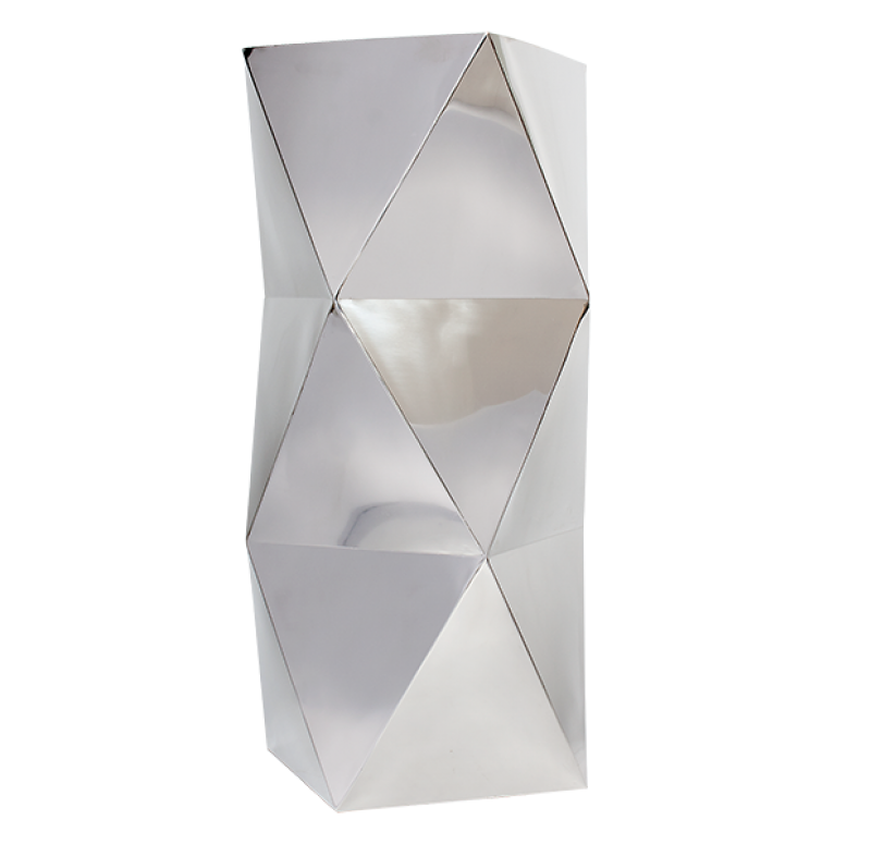Gold Leaf Design Group Polygon Planter/Pedestal