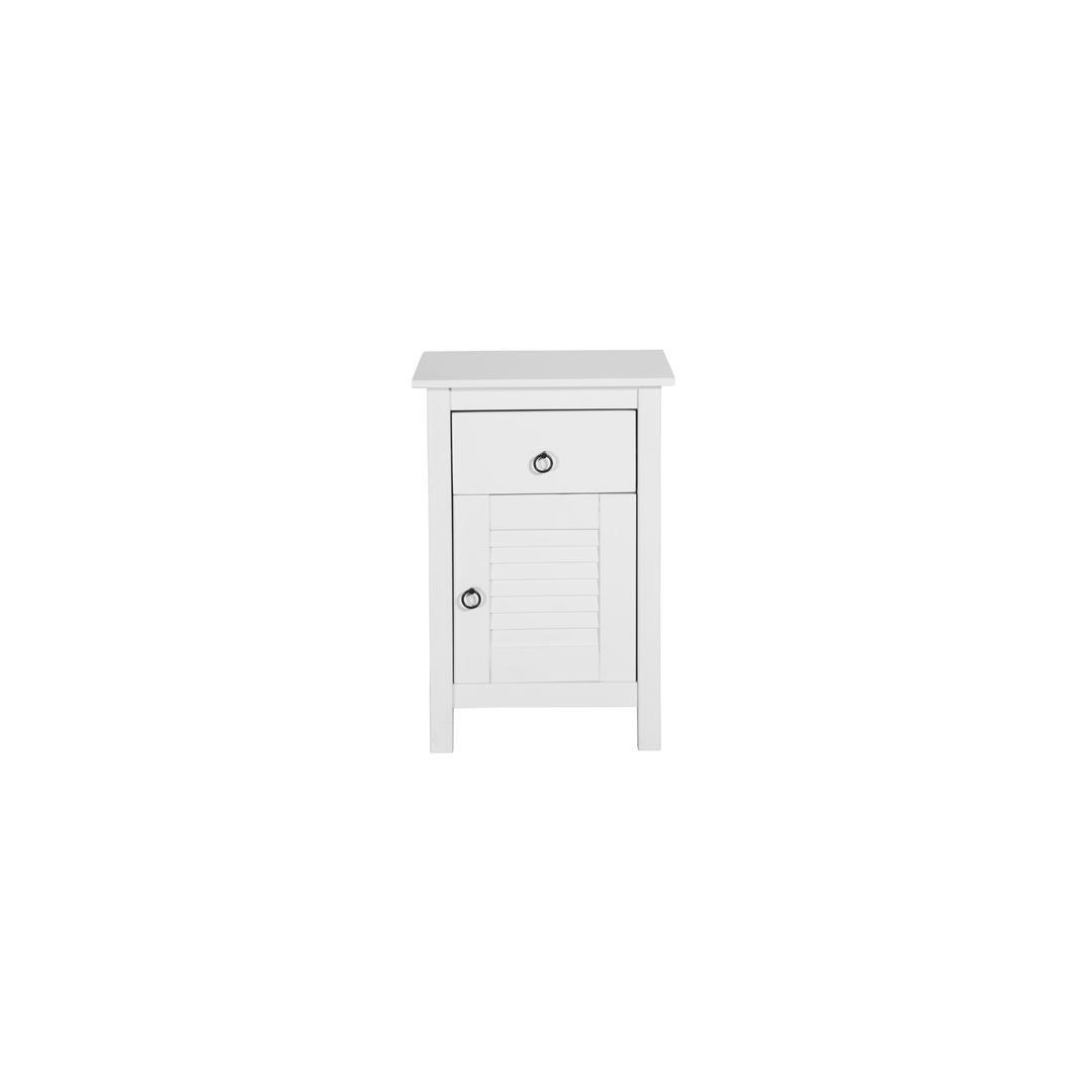 Manhattan Comfort Modern Country 1-Drawer Sullivan Nightstand