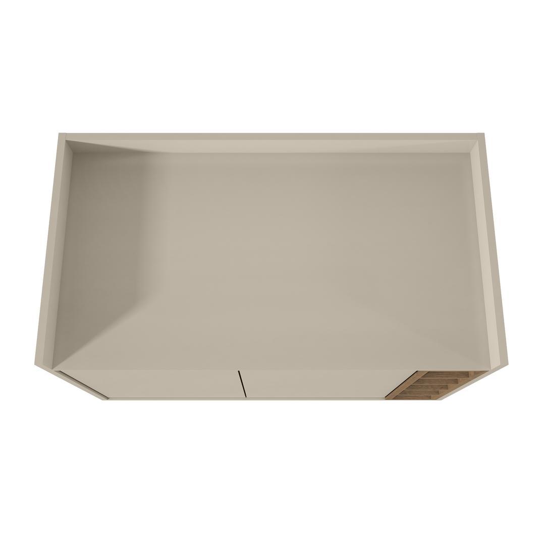 Manhattan Comfort Essence 5-Bottle Wine Buffet Stand