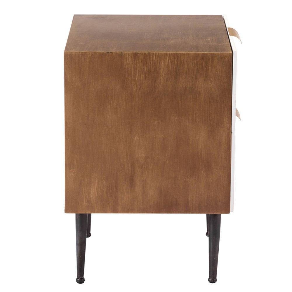 Zuo Honeycomb End Table Antique
