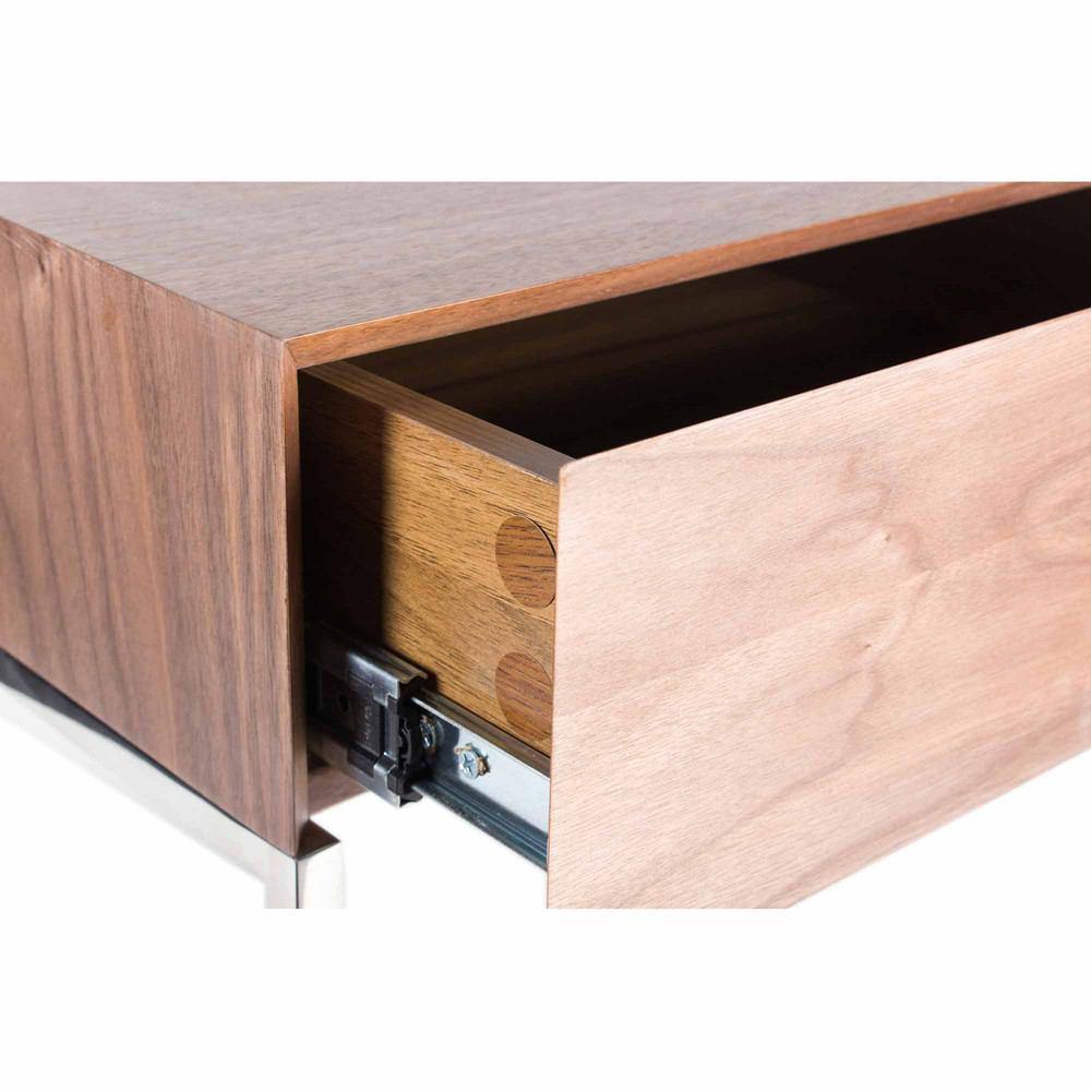 Moe's Home Collection Chio Sidetable Walnut