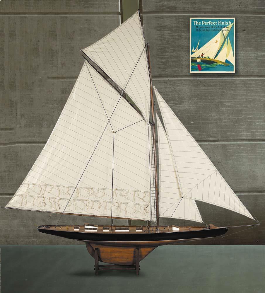 America's Cup Columbia 1901 - French Finish By Authentic Models