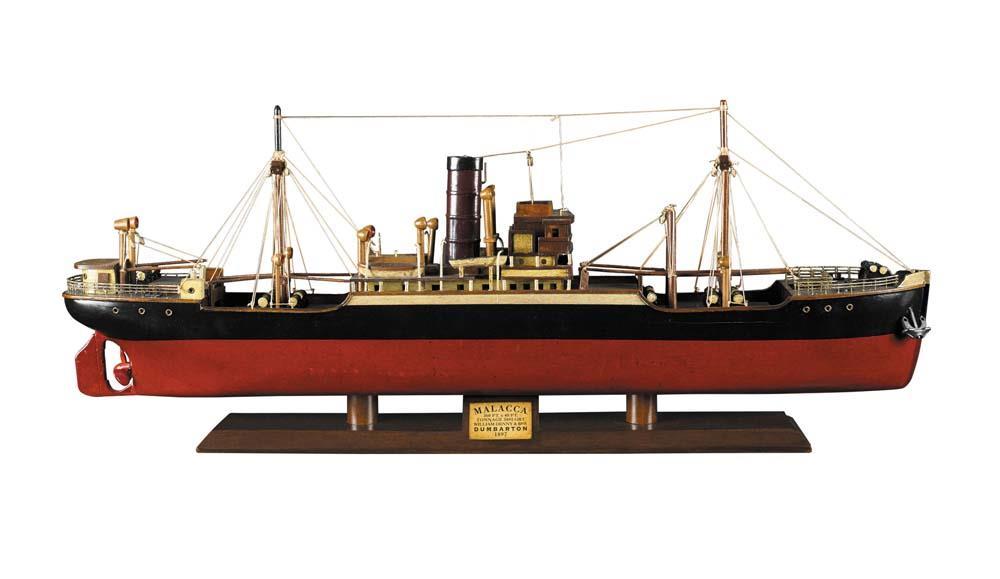 Tramp Steamer 'Malacca' By Authentic Models