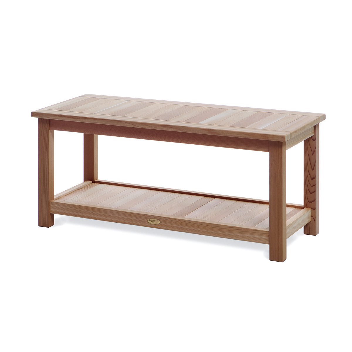 All Things Cedar Deluxe Sauna Bench --- NEW