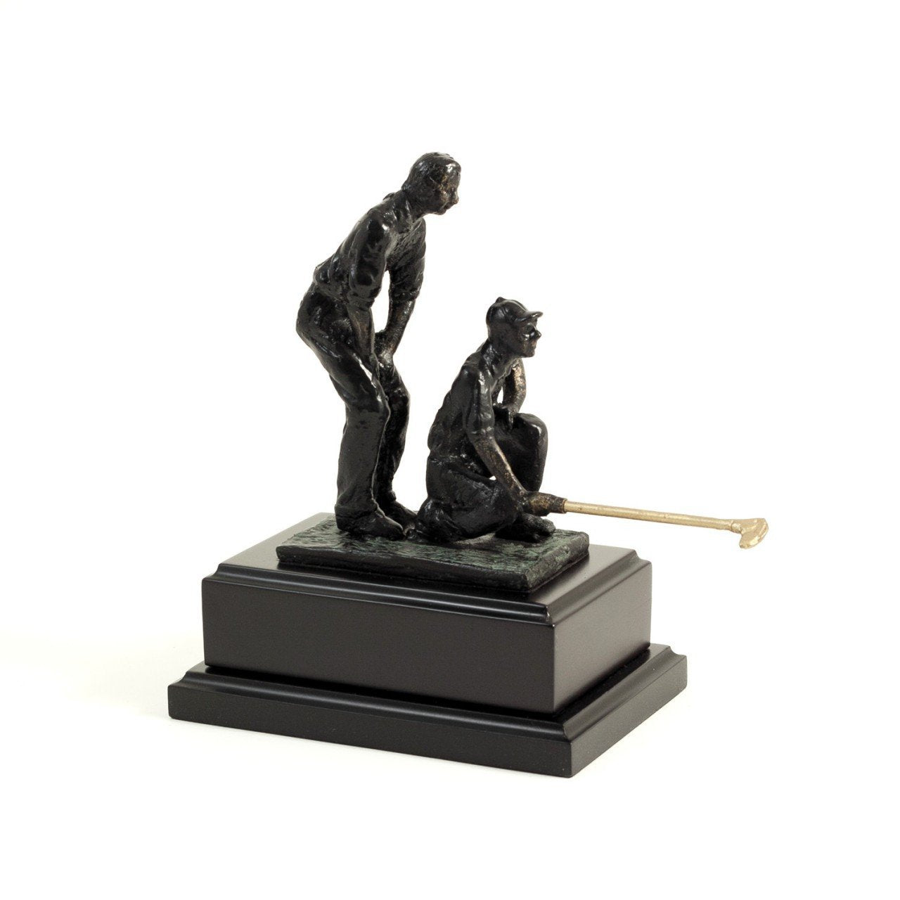 Bey-Berk Double Golfers with Bronzed Finish