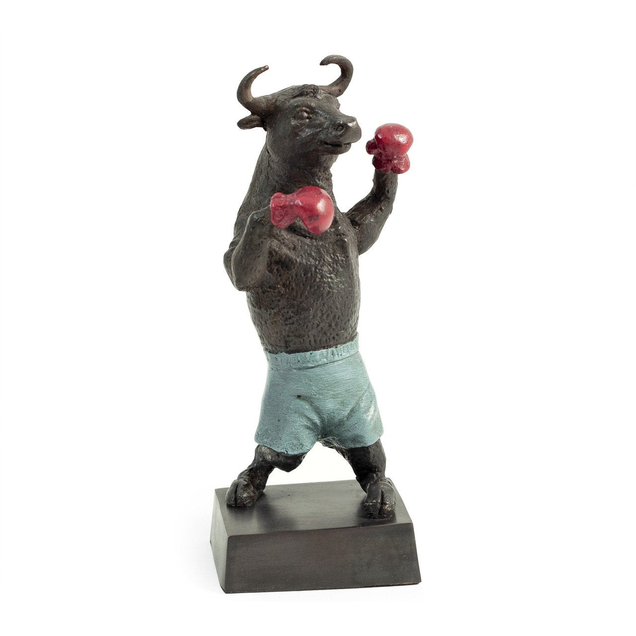 Bey-Berk "Boxing Bull" Sculpture