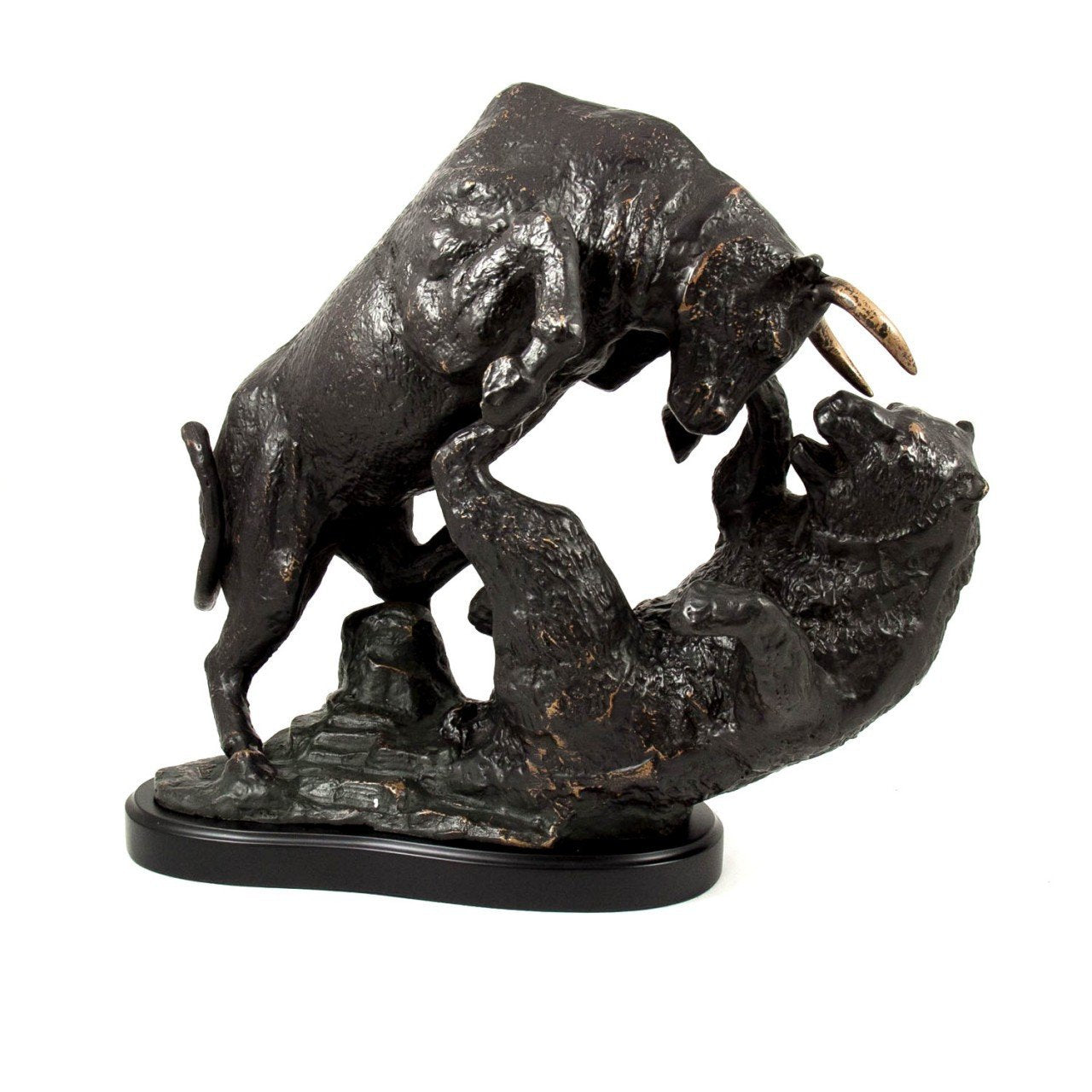 Bey-Berk "The Big Fight" Bronze Sculpture