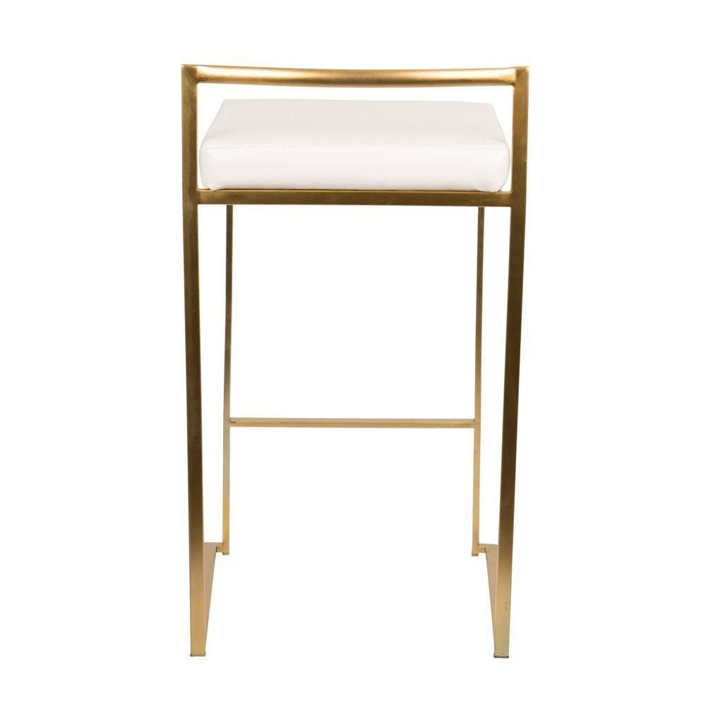 LumiSource Fuji Stacker Counter Stool Set of 2