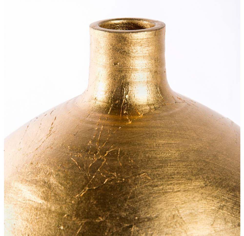 Gold Leaf Design Group Venus 11"H Gilded Vase