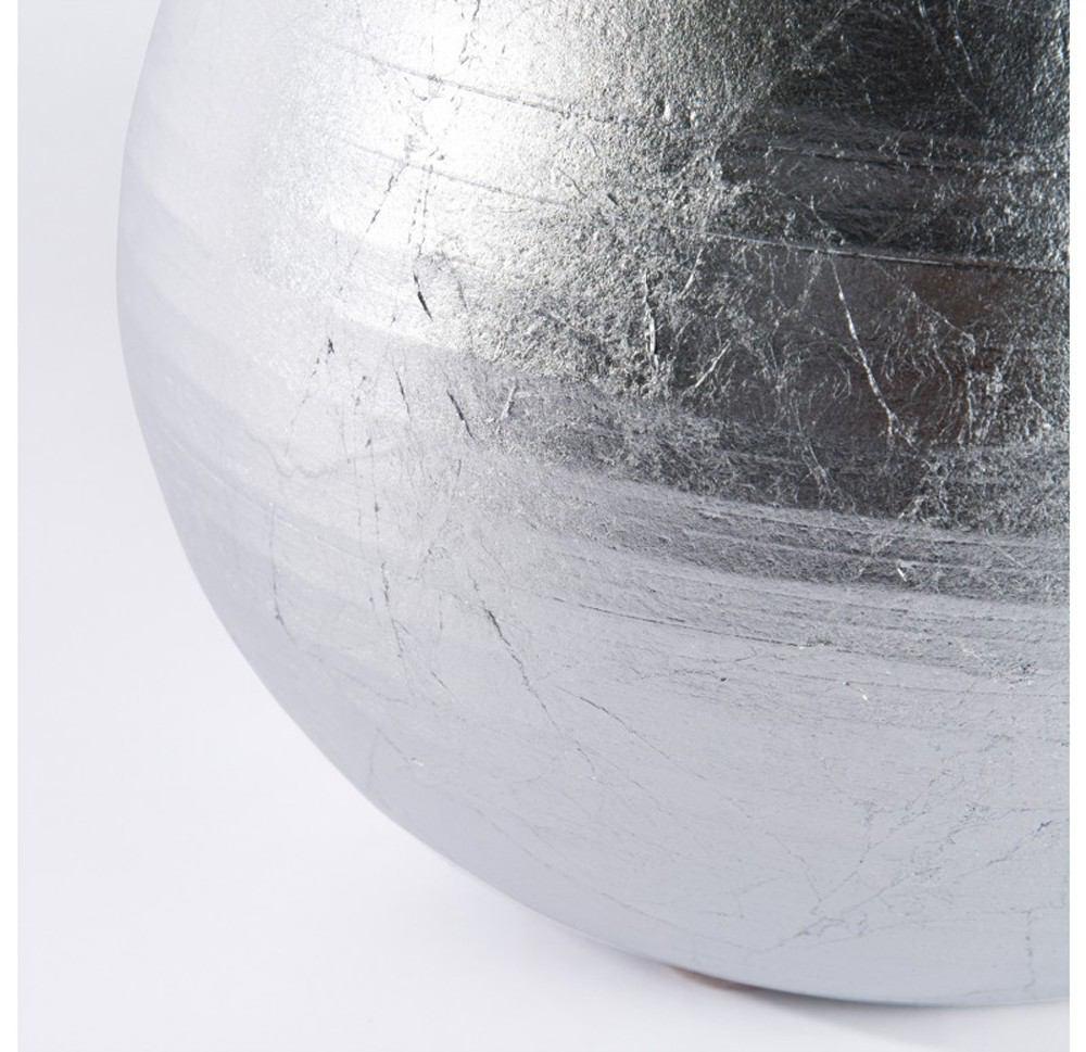 Gold Leaf Design Group Venus 11"H Silver Leafed Vase