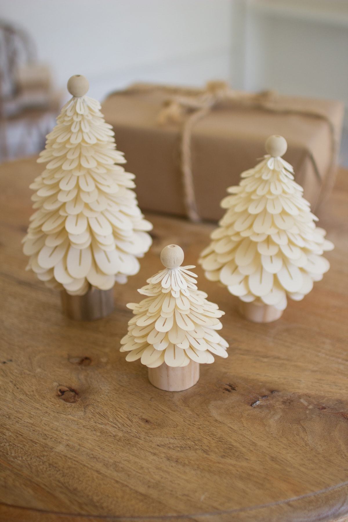 Kalalou Set Of 3 Paper Trees