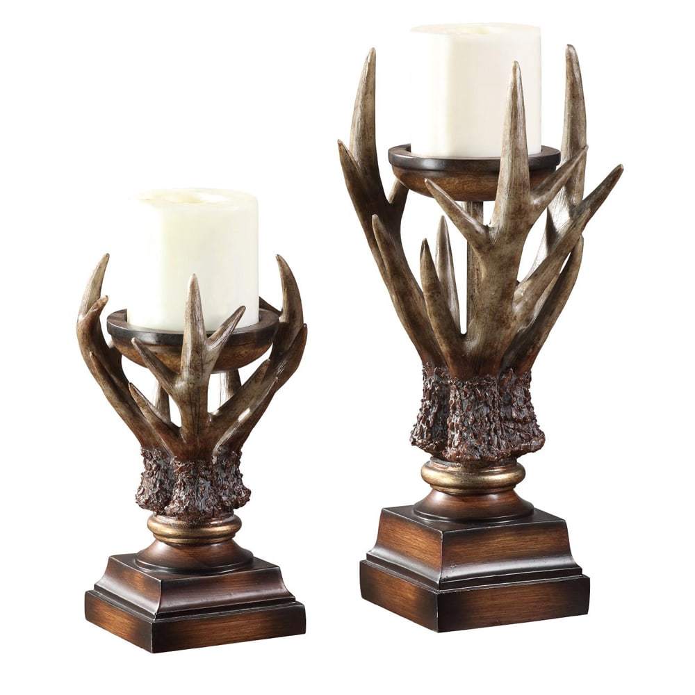 Crestview Collection Deerfield Candleholder - Set of 2