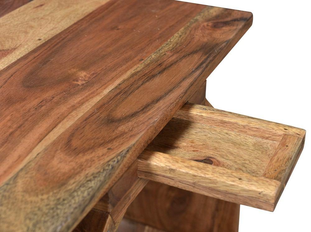 Crestview Collection Bengal Manor Acacia Wood Octagon Accent Table