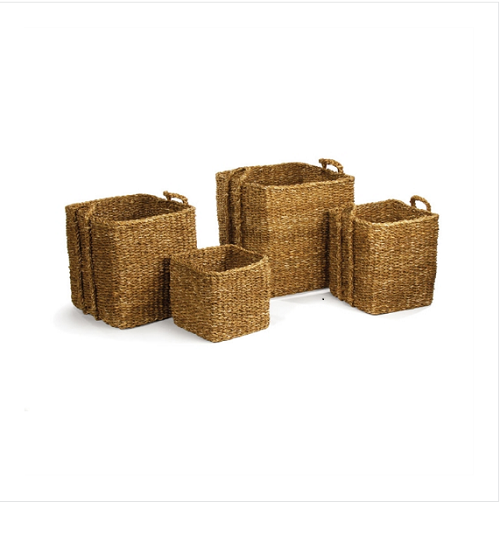 Napa Seagrass Apple Baskets