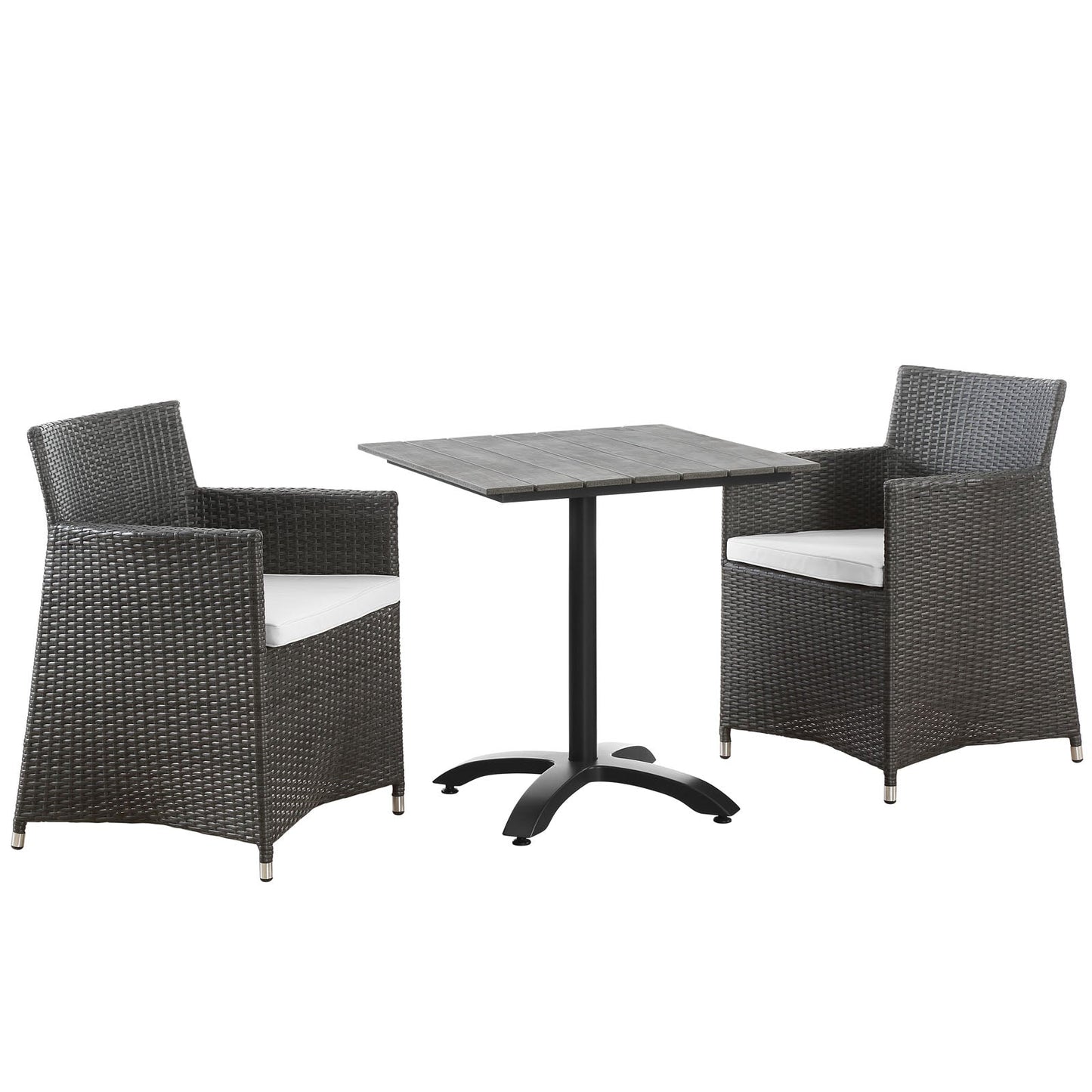 Modway Junction 3 Piece Outdoor Patio Dining Set | Outdoor Dining Set | Modishstore-16