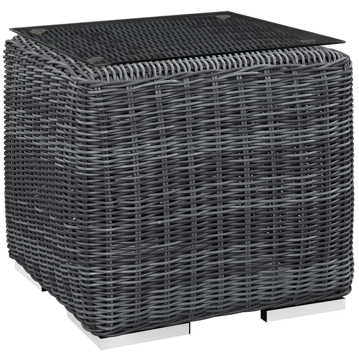 Modway Summon 11 Piece Outdoor Patio Sunbrella® Sectional Set